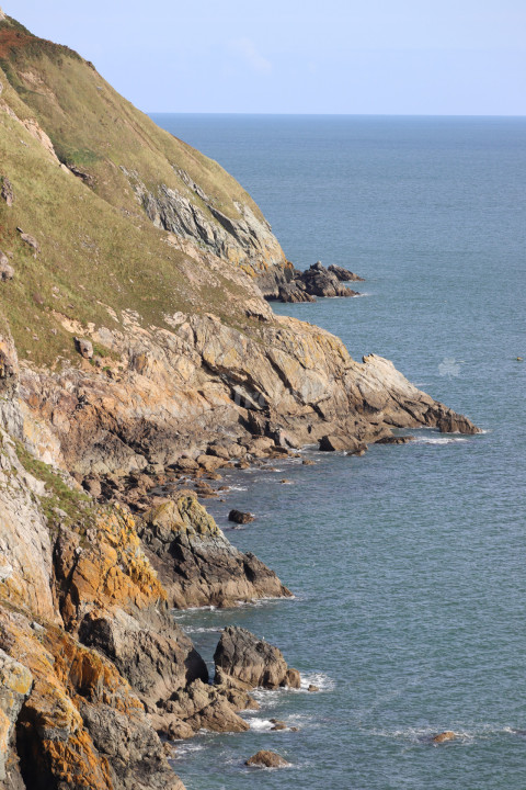 Cliff walks in Howth