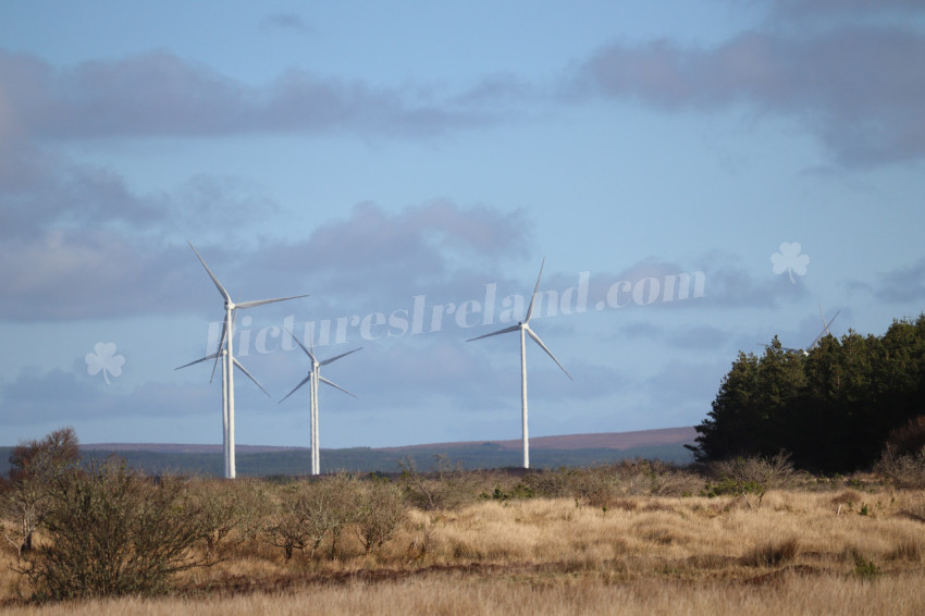 Wind farm in Ireland