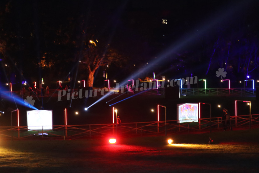 Merrion Square Winter Lights