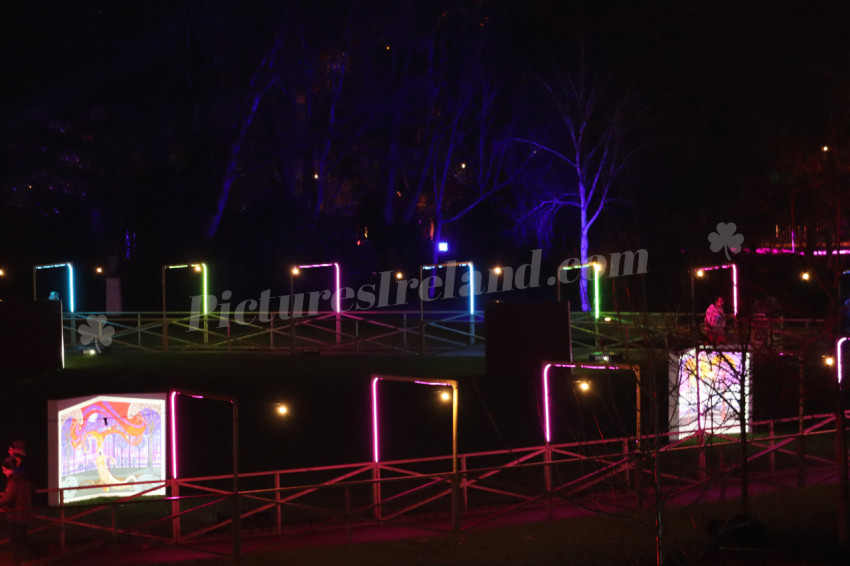 Merrion Square Winter Lights