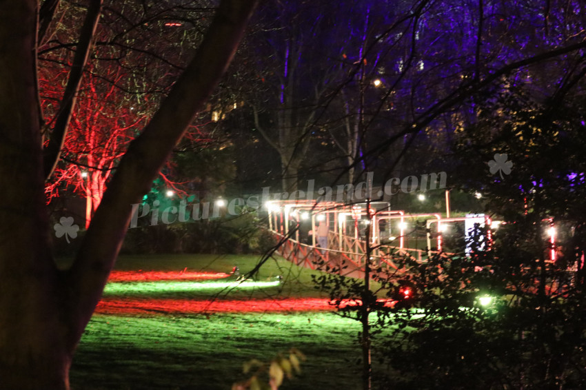 Merrion Square Winter Lights