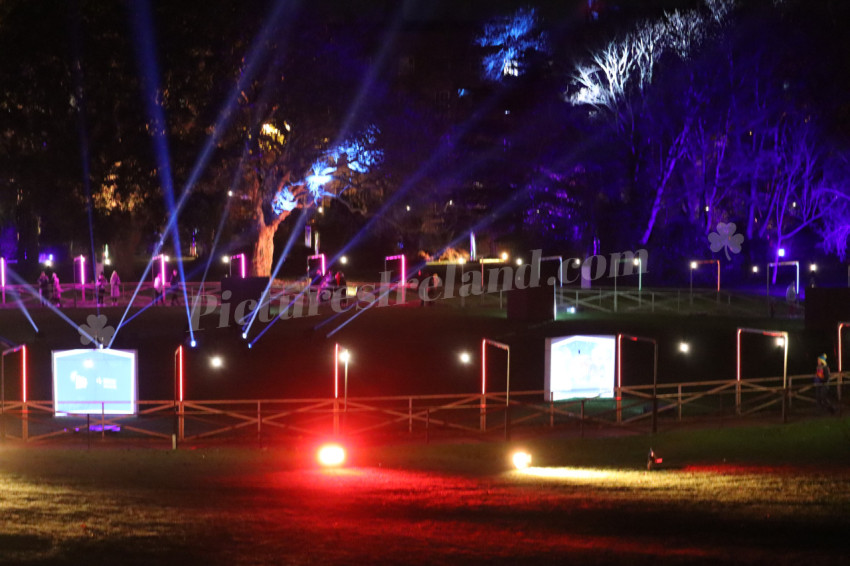 Merrion Square Winter Lights