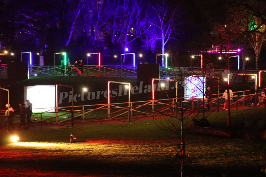 Merrion Square Winter Lights