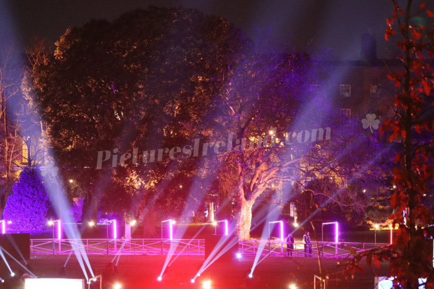 Merrion Square Winter Lights