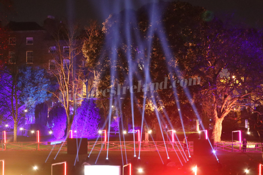 Merrion Square Winter Lights