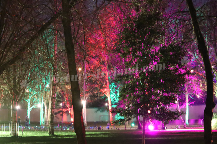 Merrion Square Winter Lights