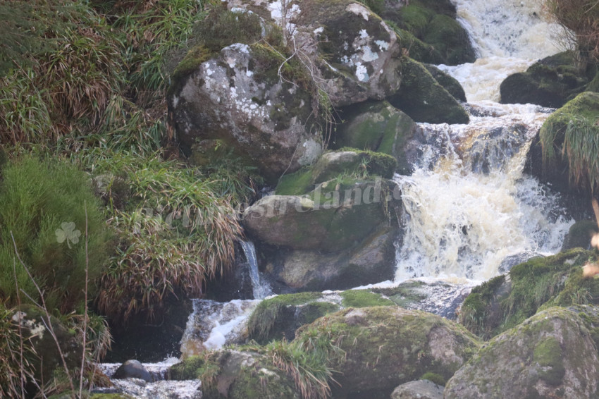 Waterfall in Wicklow Mountains