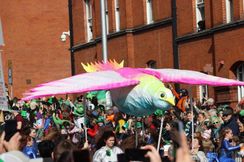 St Patrick’s Day parade Dublin 2024