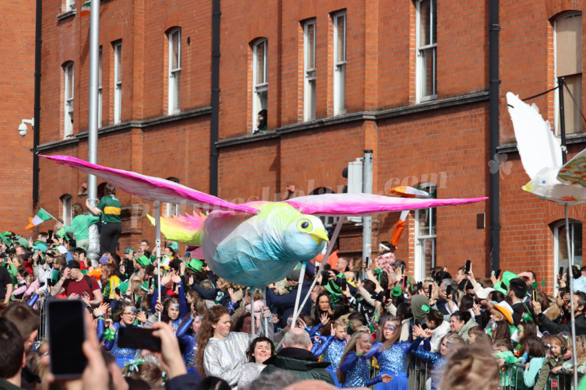 St Patrick’s Day parade Dublin 2024