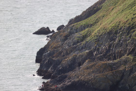 Cliff walks in Howth