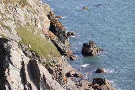 Cliff walks in Howth