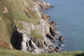 Cliff walks in Howth