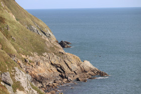 Cliff walks in Howth