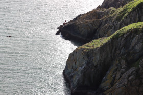 Cliff walks in Howth