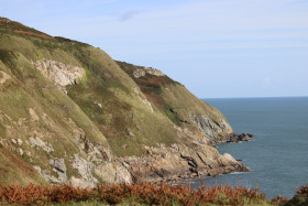 Cliff walks in Howth