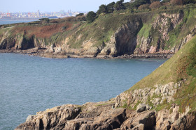 Cliff walks in Howth