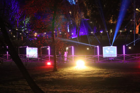 Merrion Square Winter Lights