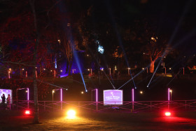 Merrion Square Winter Lights