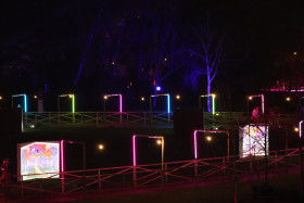 Merrion Square Winter Lights