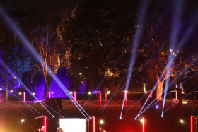 Merrion Square Winter Lights