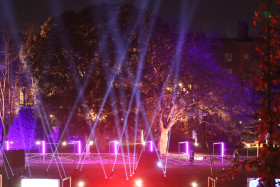 Merrion Square Winter Lights