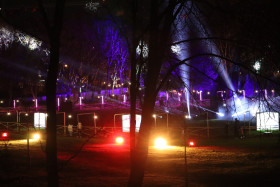 Merrion Square Winter Lights