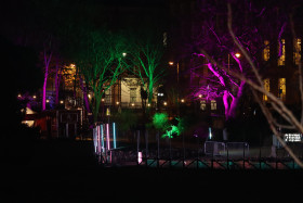 Merrion Square Winter Lights