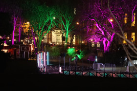 Merrion Square Winter Lights