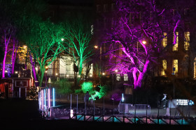 Merrion Square Winter Lights