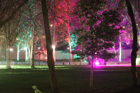 Merrion Square Winter Lights